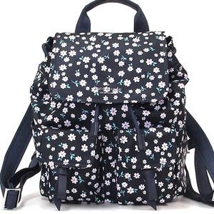 Kate Spade Curly Fleulet Toss Flap Backpack NWT